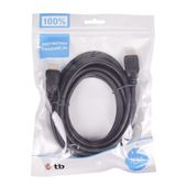 TB Kabel HDMI 1.4 pozłacany 1.8 m.  - AKTBXVH1P14G18B - Zdjęcie 2