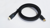 TB Kabel HDMI v 2.1 plaski 2m czarny  - AKTBXVH21FLAT20 - Zdjęcie 1