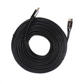 TB Kabel HDMI v2.0 hybrydowy optyczny światłowodowy 50m - AKTBXVHFO2050MB - Zdjęcie 3