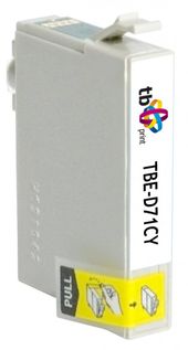 TB PRINT Tusz do Epson T071240 TBE-D71CY CY 100% nowy - TBE-D71CY - Zdjęcie 2