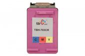 TB PRINT Tusz do HP DJ D730/F735 (HP nr 703 CD888AE) TBH-703CR Kolor ref. - TBH-703CR - Zdjęcie 2