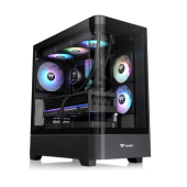 THERMALTAKE Obudowa - View 290 TG ARGB - Black  - CA-11G-00M1WN-00 - Zdjęcie 1