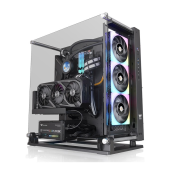 THERMALTAKE Obudowa - Core P3 Pro Tempered Glass - Czarna - CA-1G4-00M1WN-09 - Zdjęcie 1