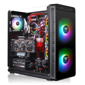 THERMALTAKE Obudowa View 37 ARGB Gull-Wing Glass E-ATX - czarna - CA-1J7-00M1WN-04 - Zdjęcie 7