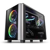 THERMALTAKE Obudowa LEVEL 20 XT E-ATX Tempered Glass Cube - czarna - CA-1L1-00F1WN-00 - Zdjęcie 8