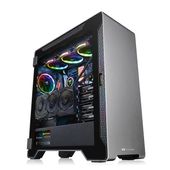 THERMALTAKE Obudowa TT Premium A500 AluminiumTempered Glass - szara - CA-1L3-00M9WN-00 - Zdjęcie 9