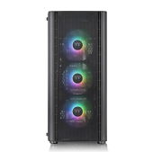 THERMALTAKE obudowa - V250 Air Tempered Glass 3x12cm ARGB + 12cm - Blac  - CA-1Q5-00M1WN-03 - Zdjęcie 3