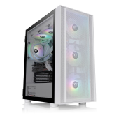 THERMALTAKE Obudowa - H570 Tempered Glass 3x12cm ARGB Snow  - CA-1T9-00M6WN-01 - Zdjęcie 1
