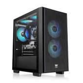 THERMALTAKE Obudowa - Versa H16 TG - Black  - CA-1Y8-00S1WN-02 - Zdjęcie 1