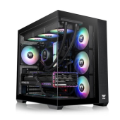THERMALTAKE Obudowa - View 380 TG ARGB - Black  - CA-1Z2-00M1WN-00 - Zdjęcie 1