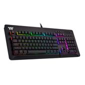 THERMALTAKE Klawiatura gamingowa - Tt eSports Level 20 GT RGB Black Cherry MX Blue - GKB-LVG-BLBRUS-01 - Zdjęcie 1