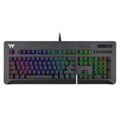 THERMALTAKE Klawiatura gamingowa - Tt eSports Level 20 GT RGB Black Cherry MX Blue - GKB-LVG-BLBRUS-01 - Zdjęcie 2