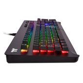 THERMALTAKE Klawiatura gamingowa - Tt eSports Level 20 GT RGB Black Cherry MX Blue - GKB-LVG-BLBRUS-01 - Zdjęcie 3