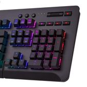 THERMALTAKE Klawiatura gamingowa - Tt eSports Level 20 GT RGB Black Cherry MX Blue - GKB-LVG-BLBRUS-01 - Zdjęcie 4