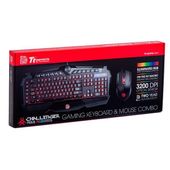 THERMALTAKE Tt eSPORTS Klawiatura dla graczy - Challenger Prime RGB Combo  - KB-CPC-MBBRUS-01 - Zdjęcie 5