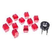 THERMALTAKE Klawiatura gamingowa Level 20 RGB Black Cherry MX Blue - KB-LVT-BLBRUS-01 - Zdjęcie 5