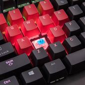 THERMALTAKE Klawiatura gamingowa Level 20 RGB Black Cherry MX Blue - KB-LVT-BLBRUS-01 - Zdjęcie 6