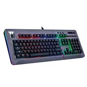 THERMALTAKE Klawiatura gamingowa Level 20 RGB Titanium Cherry MX Blue  - KB-LVT-BLSRUS-01 - Zdjęcie 1