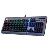 THERMALTAKE Klawiatura gamingowa Level 20 RGB Titanium Cherry MX Blue  - KB-LVT-BLSRUS-01 - Zdjęcie 2