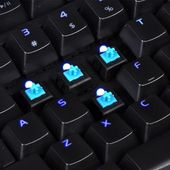 THERMALTAKE Tt eSPORTS Mechaniczna klawiatura dla graczy - Poseidon ZX Blue Switch - KB-PZX-KLBLUS-01 - Zdjęcie 6