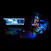 THERMALTAKE Klawiatura Tt eSPORTs - Premium X1 RGB Cherry MX Blue  - KB-TPX-BLBRUS-01 - Zdjęcie 8