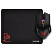 THERMALTAKE Myszka + podkładka Tt eSports Talon Elite RGB Gaming Gear Combo - MO-TER-WDOTBK-01 - Zdjęcie 1