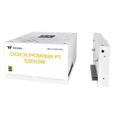 THERMALTAKE Zasilacz - Dockpower FI 1200W Gold modular ATX3.1 Gen5 Snow  - PS-DCP-1200FNFAGE-S - Zdjęcie 2
