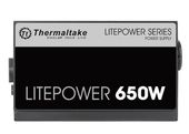 THERMALTAKE Litepower II Black 650W (Active PFC, 2xPEG, 120mm, Single Rail)  - PS-LTP-0650NPCNEU-2 - Zdjęcie 2