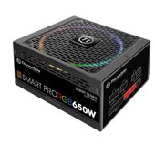 THERMALTAKE Zasilacz Smart Pro RGB 650W Modular (80+ Bronze, 4xPEG, 140mm, Single Rail)  - PS-SPR-0650FPCBEU-R - Zdjęcie 2