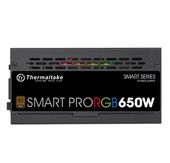 THERMALTAKE Zasilacz Smart Pro RGB 650W Modular (80+ Bronze, 4xPEG, 140mm, Single Rail)  - PS-SPR-0650FPCBEU-R - Zdjęcie 5