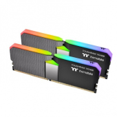 THERMALTAKE Pamięć PC DDR5 32GB (2x16GB) ToughRAM XG RGB 6600MHz CL32 XMP3 czarna - RG33D516GX2-6600C32B - Zdjęcie 1