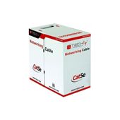 TECHLY Kabel skrętka zewnętrzna F/UTP Cat5e 4x2 drut CCA 305m czarny  - 029167 - Zdjęcie 2