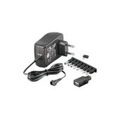TECHLY Uniwersalny zasilacz sieciowy 3-12V 2.25A 27W z 9 końcówkami  - 301955 - Zdjęcie 1