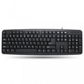 TECHLY Klawiatura USB 104 klawisze, układ US, czarna  - 302839 - Zdjęcie 2