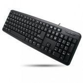 TECHLY Klawiatura USB 104 klawisze, układ US, czarna  - 302839 - Zdjęcie 3