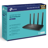 TP-LINK Router    AX1500 Dual-Ban Wi-Fi 6                       SPEED: 300 Mbps at 2.4 GHz + 1201Mbps at 5 GHz                                SPEC: 4 - Archer AX17 - Zdjęcie 4