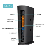 TP-LINK Router Archer AX80  AX6000 Wi-Fi 6 - Archer AX80 - Zdjęcie 2