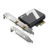 TP-LINK Karta sieciowa Archer TBE550E BE9300 Tri-Band Wi-Fi 7 Bluetooth PCI Express Adapter - Archer TBE550E - Zdjęcie 3