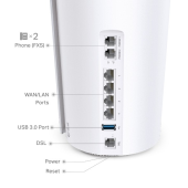TP-LINK Router Wi-Fi Deco X73-DSL  AX5400 VDSL - Deco X73-DSL(1-pack) - Zdjęcie 7