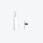 TP-LINK Punkt dostępowy EAP113-Outdoor Access Point N300  - EAP113-outdoor - Zdjęcie 4