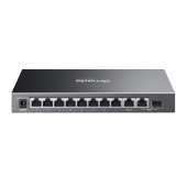 TP-LINK Przełącznik zarządzalny ES210GP Omada 10-Port Gigabit Easy Managed Switch with 8-Port PoE+  - ES210GP - Zdjęcie 1