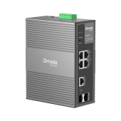 TP-LINK Przełącznik IES206GPP  Industrial Easy Managed Omada, 6 portów gigabitowych, w tym 3 portPoE+ i  - IES206GPP - Zdjęcie 4