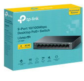 TP-LINK Przełącznik LS109P 9xGE PoE+  - LS109P - Zdjęcie 4