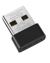 TP-LINK Karta sieciowa Mercusys  AX300 NanoWi-Fi USB Adapter                             SPEED: 287 Mbps at 2.4 GHz - MA14N - Zdjęcie 2