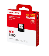 TP-LINK Karta sieciowa Mercusys  AX300 NanoWi-Fi USB Adapter                             SPEED: 287 Mbps at 2.4 GHz - MA14N - Zdjęcie 3