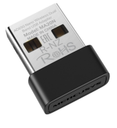TP-LINK Karta sieciowa Mercusys AC650 Nano Wi-Fi USB Adapter                             SPEED: 200 Mbps at 2.4 GHz + 433 Mbps at 5 GHz - MA20N - Zdjęcie 2
