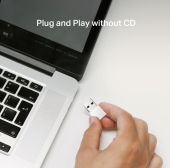 TP-LINK Karta sieciowa Mercusys AC1300 Nano Wireless Dual Band USB Adapter              SPEED: 400 Mbps at 2.4 GHz + 867 Mbps at 5 GHz - MA30N - Zdjęcie 6