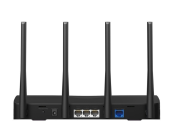 TP-LINK Router BE3600 Mercusys DualBand Wi-Fi 7  SPEED:688 Mbps at 2.4GHz +2880 Mbps at 5GHz - MR27BE - Zdjęcie 2