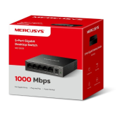 TP-LINK Przełącznik 5-Port Gigabit Desktop Switch        PORT: 5× Gigabit Ports - MS105GS - Zdjęcie 4