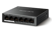 TP-LINK Przełącznik Mercusys 6-Port 10/100 Mbps Desktop Switch with  4-Port PoE+    PORT: 4× 10/100 Mbps PoE+ Ports, 2× 10/100 Mbps Non-PoE Ports - MS106LP - Zdjęcie 3